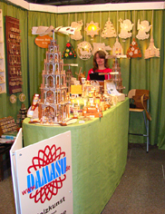 DAMASU-Messestand