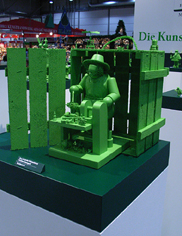 Stelenfeld als Schaust&uuml;ck des Kunsthandwerkerverbandes