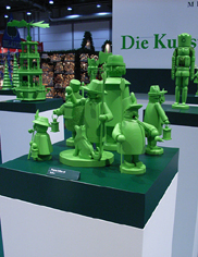 Stelenfeld als Schaust&uuml;ck des Kunsthandwerkerverbandes