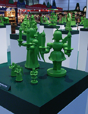 Stelenfeld als Schaust&uuml;ck des Kunsthandwerkerverbandes
