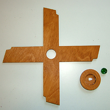 DAMASU Bausatz gotische Pyramide Bodengruppe