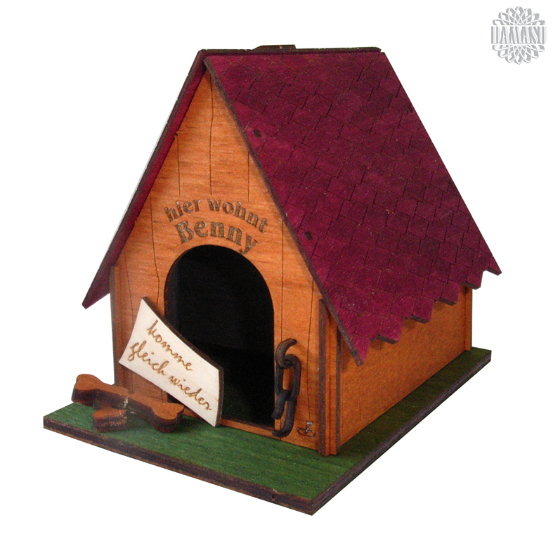 R&auml;ucherhaus Hundeh&uuml;tte Benny