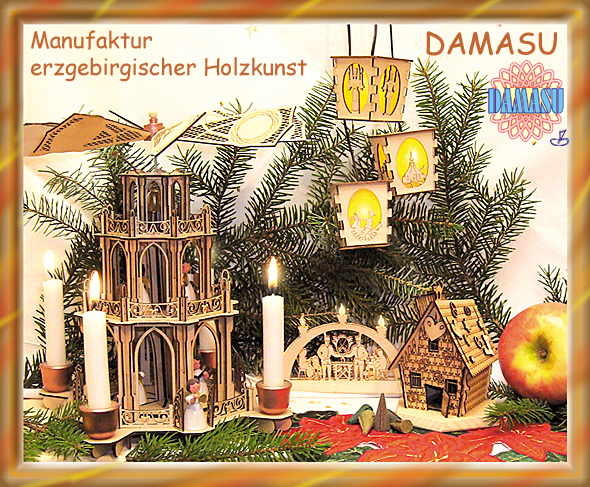 Shop_Sortiment Erzgebirge R�ucherhaus Seiffen Volkskunst Holzkunst
