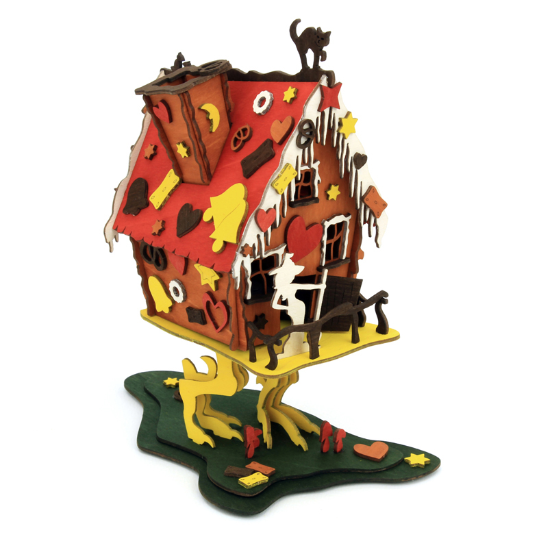 Räucherhaus Hexenhaus bunt Bastelsatz Räucherhaus Holzbausatz Lebkuchenhaus erzgebirgische holz Holzkunst selber machen Bastelset Hühnerbein Erzgebirge hexenhaus Seiffen Volkskunst Pfefferkuchenhaus Häuschen DAMASU Räuchermann babajaga Bausatz Holzbastelset Hexenhaus selber bauen basteln Kunstgewerbe Räuchermännchen