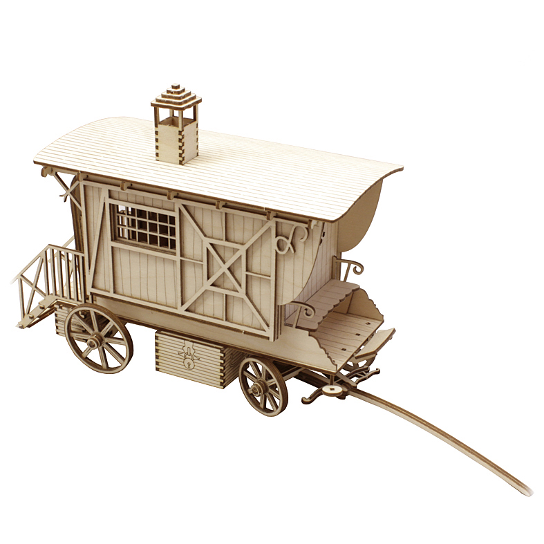 Räucherkutsche Zigeunerwagen natur basteln Holz Pferdefuhrwerk natur Historismus selber bauen Bastelsatz Holzbastelset Fahrzeug Seiffen Erzgebirge selber machen DAMASU Bausatz erzgebirgische Gespann Kunstgewerbe Bastelset Holzkunst mit Zigeunerwagen Volk Fehrendes Holzbausatz Volkskunst
