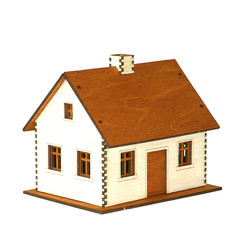 Räucherhaus Bauernkate groß farbig Räuchermann Holzbastelset selber machen Holzbausatz Bastelset Bastelsatz Erzgebirge Räucherhaus Räuchermännchen basteln Kunstgewerbe Bauernkate Haus selber bauen Lichterhaus Seiffen Volkskunst Bausatz Holzkunst erzgebirgische DAMASU