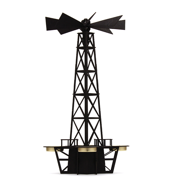 Erzgebirgspyramide Ölbohrturm schwarz gebeizt Seiffen Selbstbaupyramide Erzgebirgspyramide Ölbohrturmpyramide Bastelset Bastelpyramide Erzgebirge Bastelsatz Volkskunst Holzbausatz Holzkunst Ölturm basteln Holzbastelset Ganzjahrespyramide Weihnachtspyramide erzgebirgische Pyramide Bausatz selber machen selber bauen Kunstgewerbe DAMASU