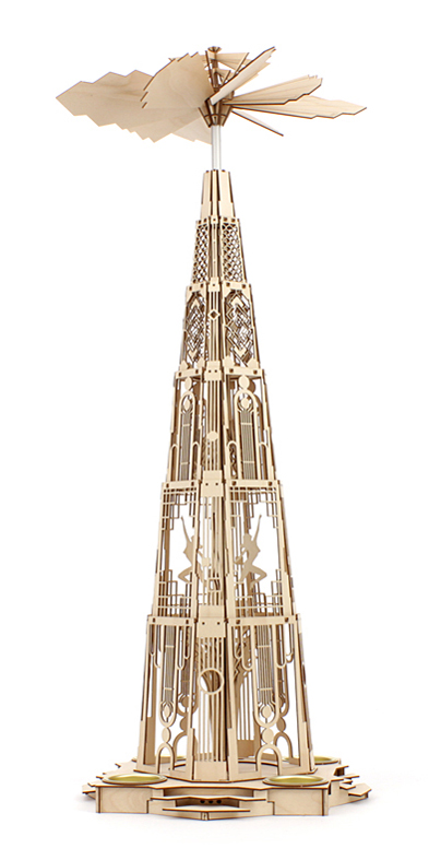 Weihnachtspyramide Stilpyramide Art Deco erzgebirgische Holzbastelset Historismuspyramide Bastelsatz 1900 Holzkunst Erzgebirge Volkskunst Erzgebirgspyramide Bastelset Architekturstil selber bauen selber machen Pyramide ArtDecoPyramide Stilpyramide Kunstgewerbe Seiffen Bastelpyramide DAMASU Bausatz Gründerzeitpyramide Holzbausatz Weihnachtspyramide Selbstbaupyramide basteln Ganzjahrespyramide