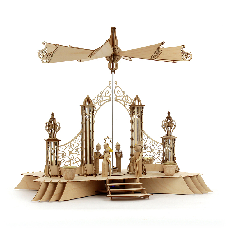 Bastelpyramide Strassenpyramide mit Figuren naturbelassen Pyramide Historismuspyramide Erzgebirgspyramide Ganzjahrespyramide Gründerzeitpyramide DAMASU Holzbastelset Bastelset Bastelsatz Straßenpyramide Selbstbaupyramide Holzkunst Bausatz selber bauen selber machen Kunstgewerbe erzgebirgische Holzbausatz 1900 Erzgebirge Bastelpyramide basteln Seiffen Straßenszene Weihnachtspyramide Volkskunst