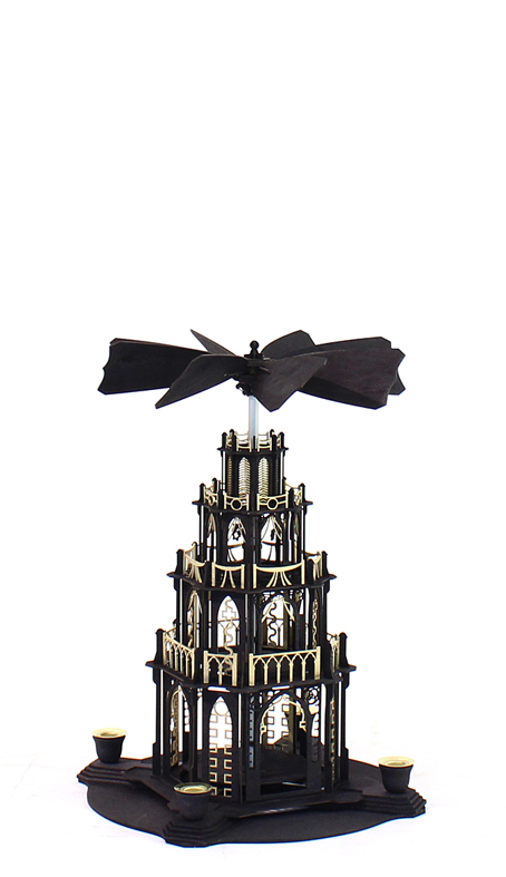 selber machen Dompyramide von DAMASU-Holzkunst Holzbastelset Holzkunst Kunstgewerbe Kirchenpyramide Dompyramide Gothicpyramide Pyramide Bastelsatz Bausatz Wendeltreppe gotische Erzgebirge selber machen erzgebirgische Gotikpyramide Seiffen selber bauen Weihnachtspyramide DAMASU Volkskunst basteln Bastelset Holzbausatz